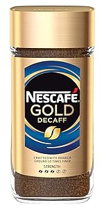 Nescafe, gold, decaff