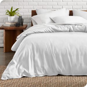 Bare Home Duvet Cover Set Super King Size - Premium 1800 Ultra-Soft Duvet Cover Set - Lightweight - Cooling Duvet Cover - Bed Duvet Cover with 2 Pillowcases (Super King