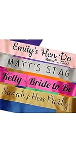 Fully Personalised Sash