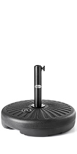 Plastic Round Parasol Base