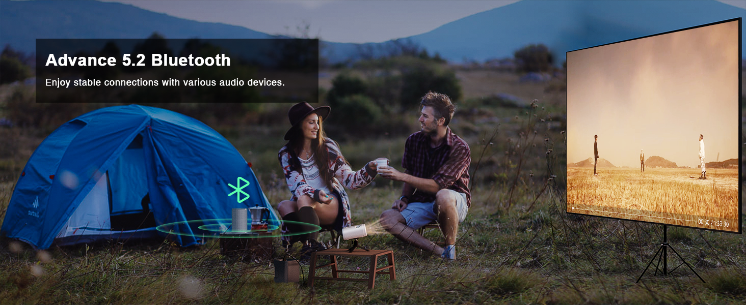 bluetooth projector