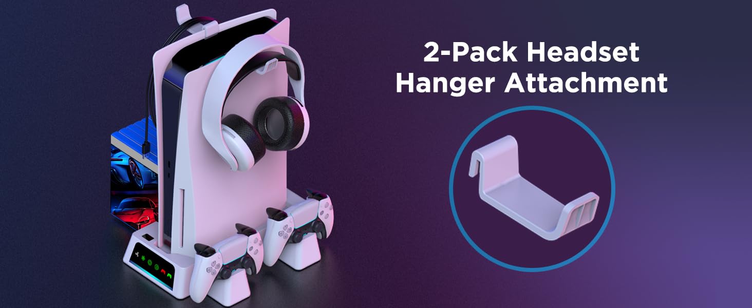 2-Pack Headset Hanger
