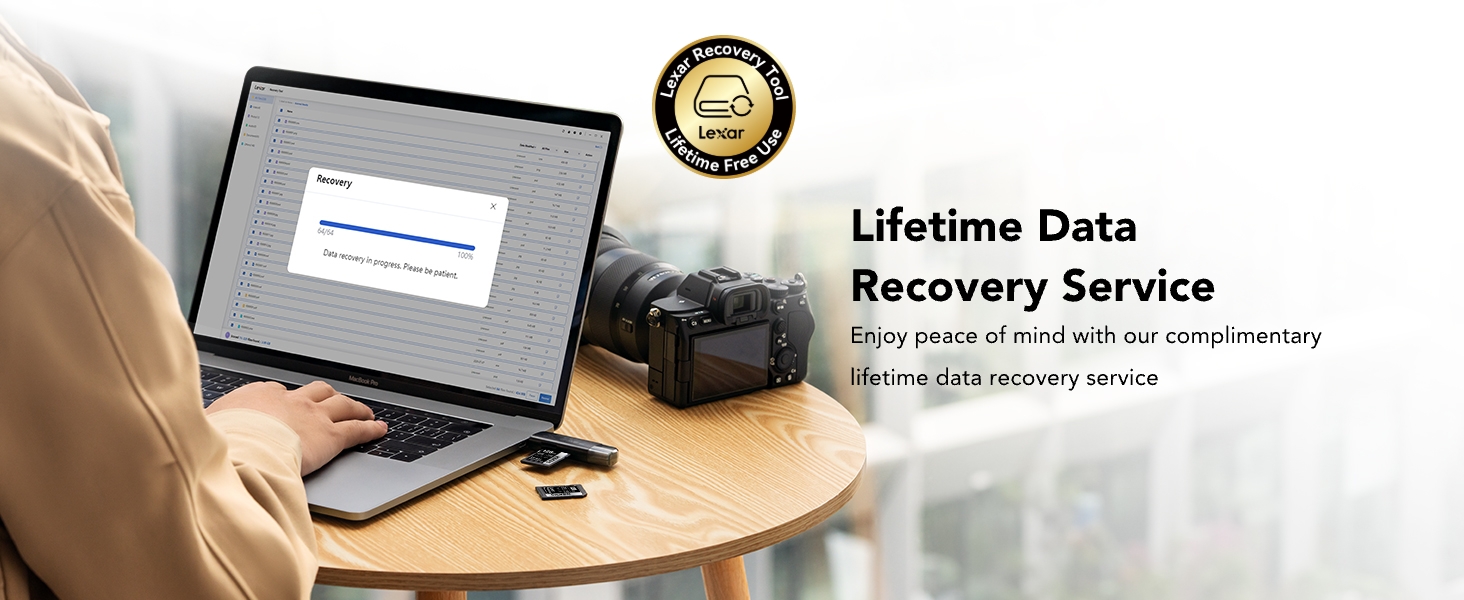 Lexar Silver SD Card 128GB