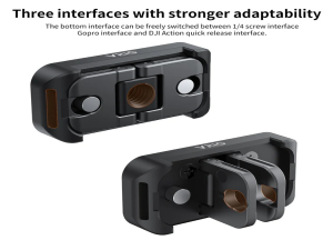 Action camera adapter; ¼ screw adapter; insta360 adapter; action camera screw adapter