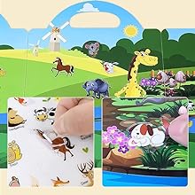 sticker book, reusable sticker books for toddlers, sticker books for 2+ year olds, sticker books
