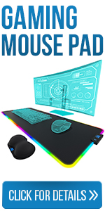rgb mouse pad gaming mousepad light up mouse mat ergonomic mouse mat desk mat gaming