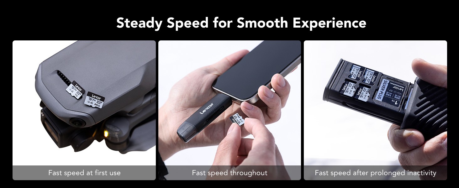 Lexar Microsd Silver Plus 64GB