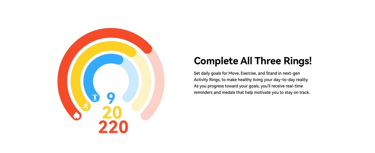 Complete All Three Rings!