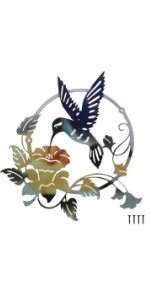 Metal Birds Wall Art