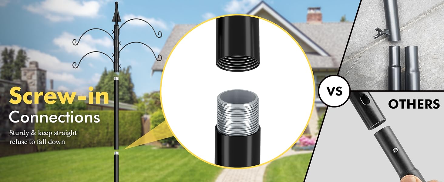 Bird Feeder Hanging Station