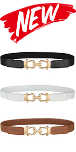 Women Thin Elastic Belt