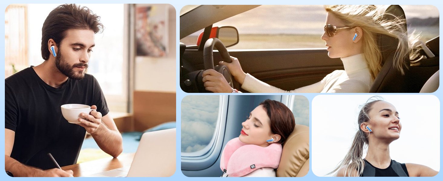 Comfortable to Wear earphones wireless bluetooth