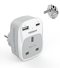 travel plugs uk to eu