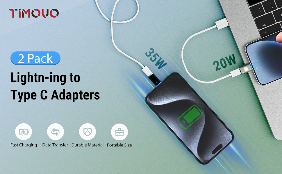 Lightn-ing to Type C Adapters