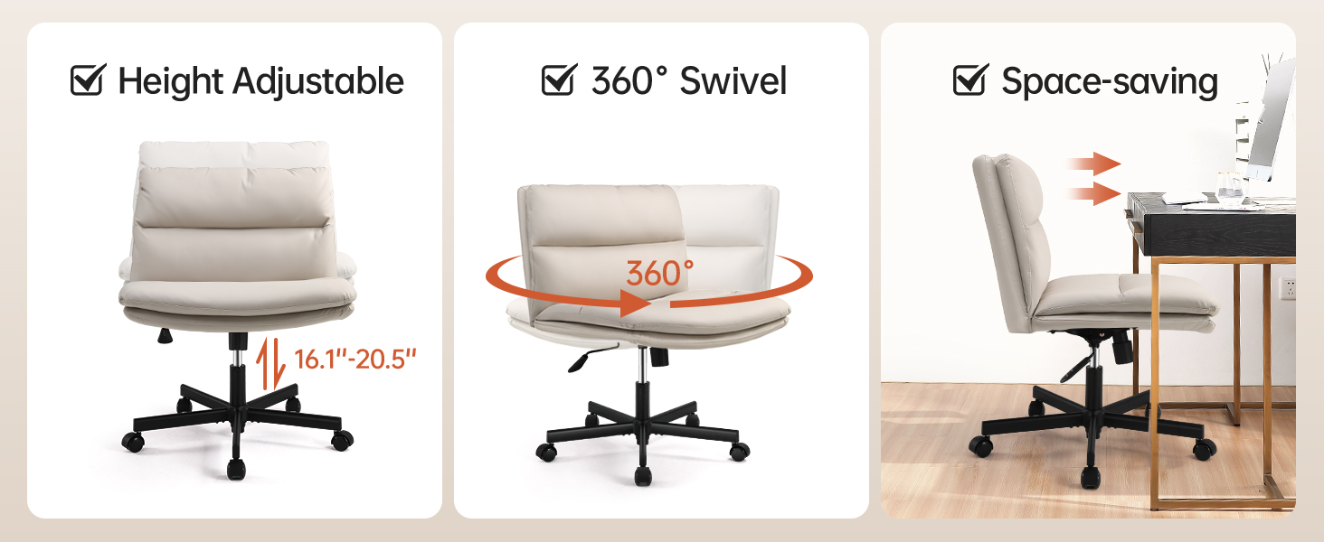 360° swivel