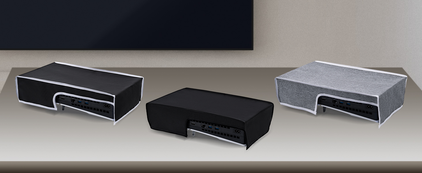 Horizontal PS5 Slim Dust Cover