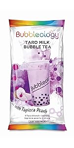 Taro Milk Bubble Tea Single Serve A+