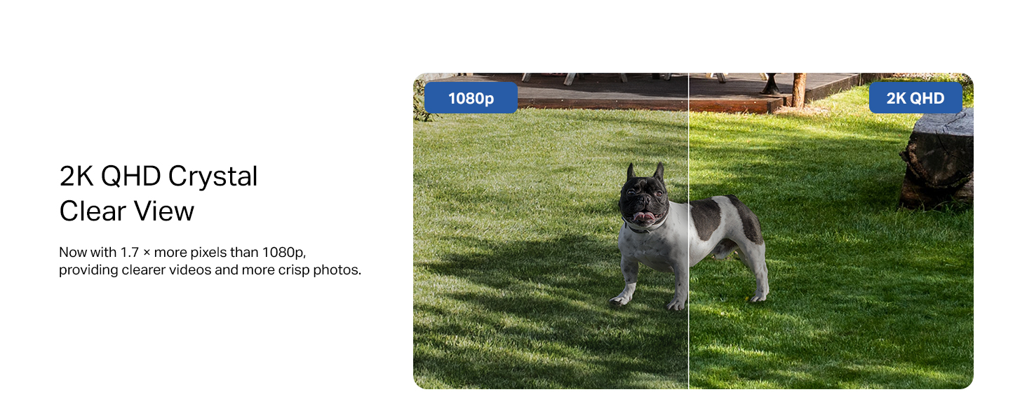 Smart Wire-Free Security Camera,2K QHD Live View,Colour Night Vision,IP66,Solar Panel Supported