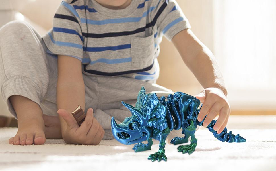 3D Printed Dinosaur Figurine