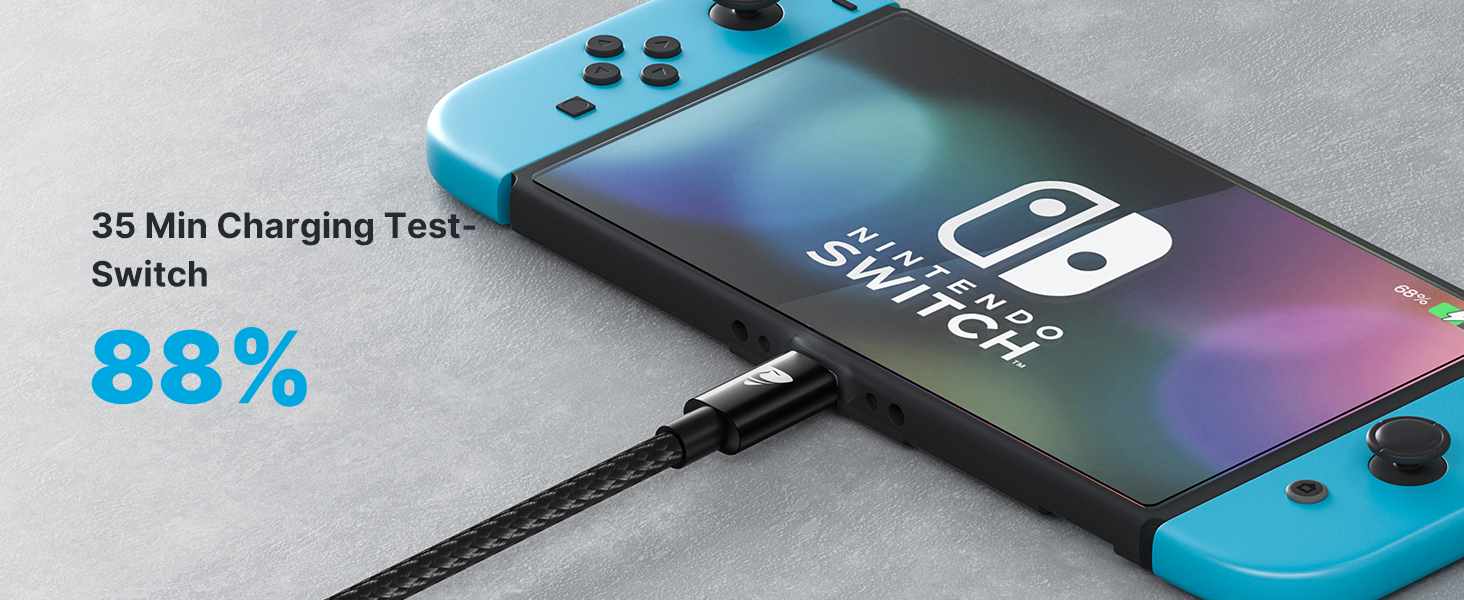 USB C to USB C Cable Fast Charging 2M 100W Type C to Type C Cable C to C Charger Lead