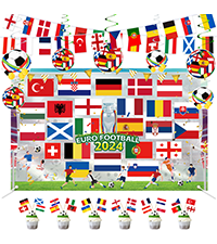 Euro 2024 decorations