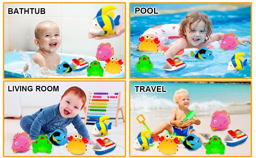 Bath Toys For 1 Year Old
