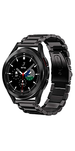 samsung galaxy watch 4 5 watch band black metal