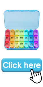 Travel Pill Organiser 7 Day 3 times a day