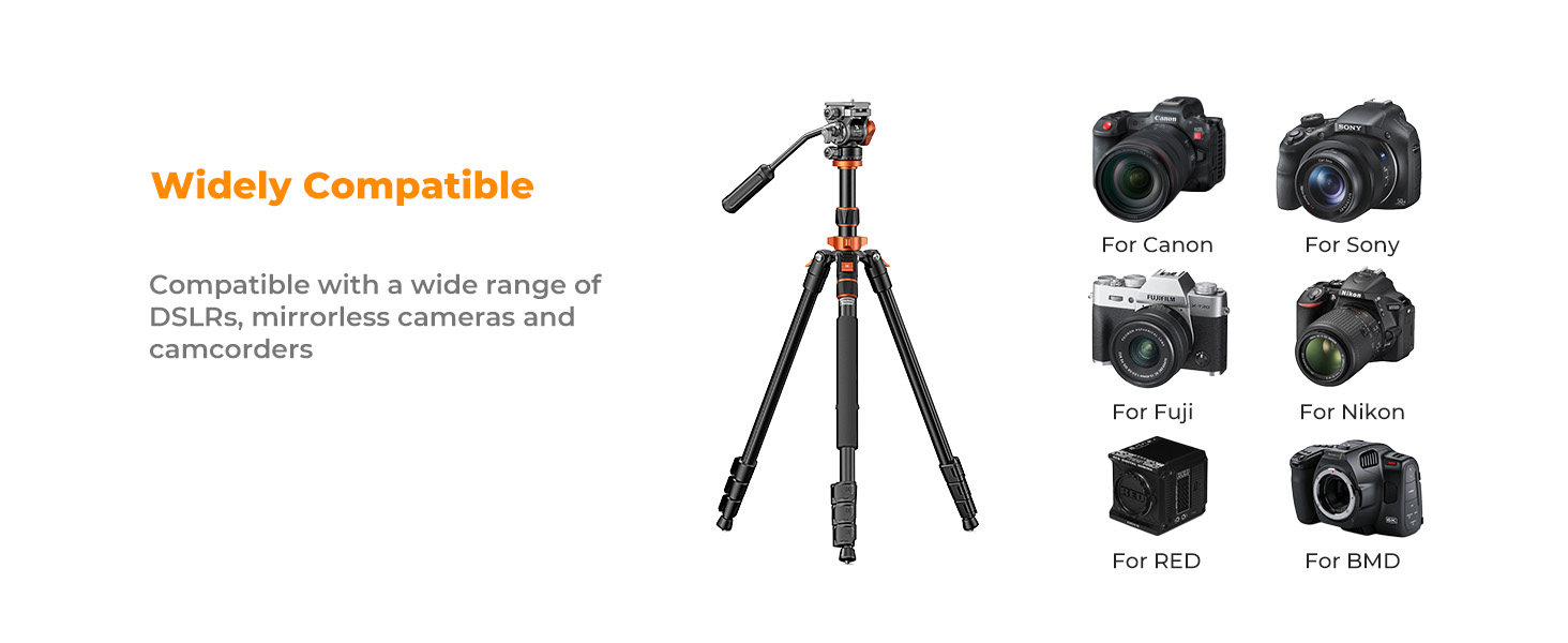 Video Camera Tripod