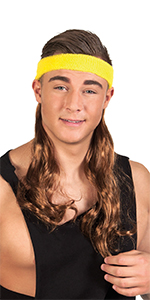 Boland 90's headband with hair
