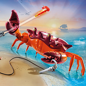 A+ 71532 PLAYMOBIL Pirates: Battle against the Giant Crab