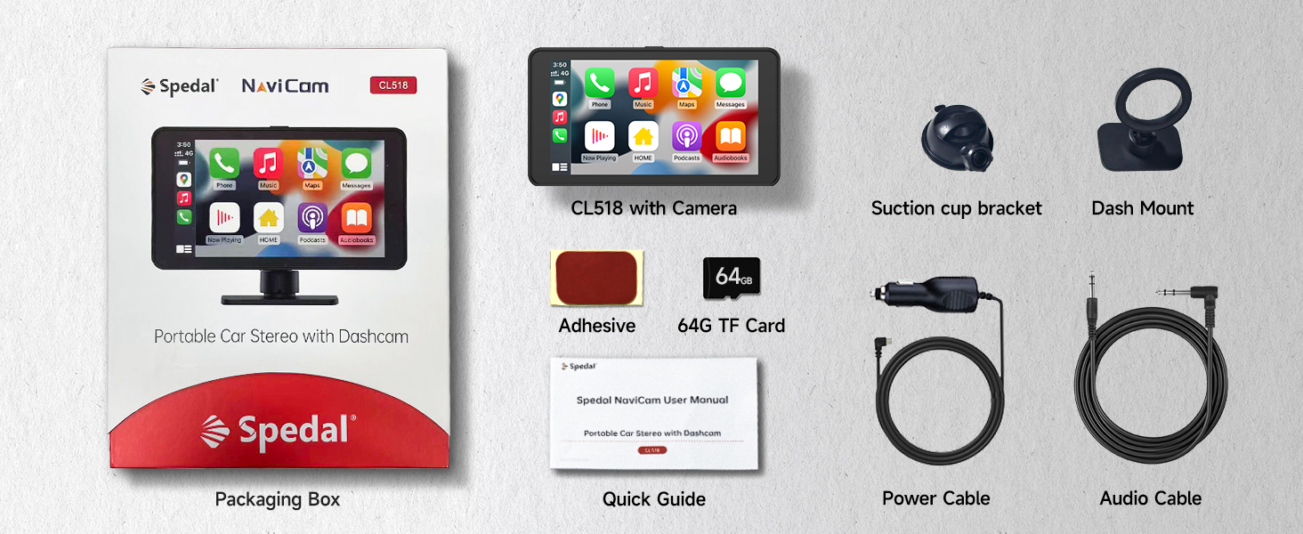 portable carplay, apple carplay, carplay with dash cam, portable apple carplay, car play, car screen