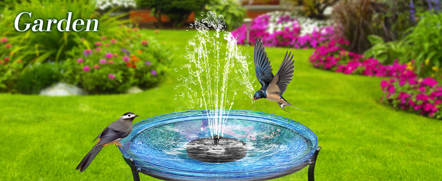solar fountain