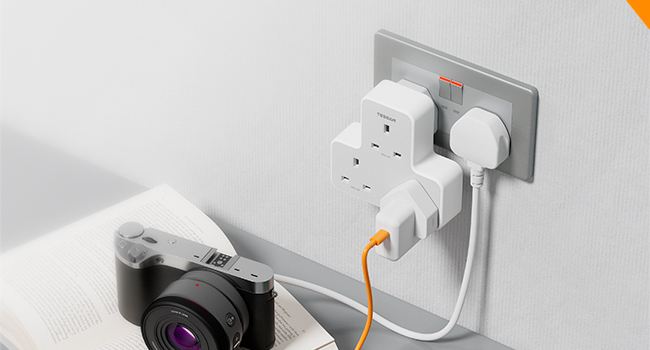 triple plug adaptor uk