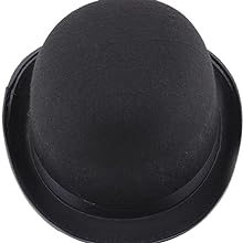Black Bowler Hat