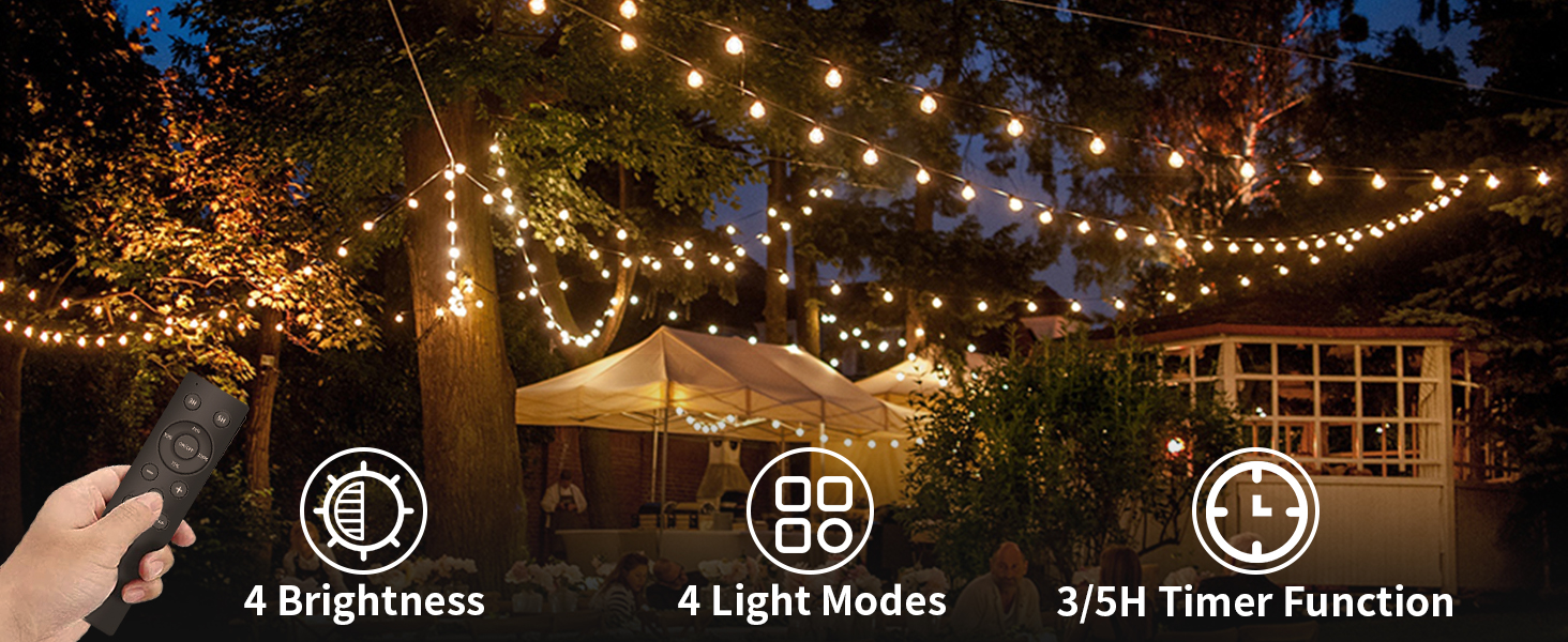 festoon lights outdoor