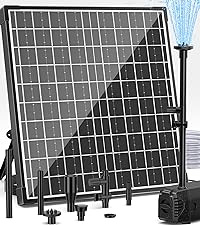 garden fountain solar powered