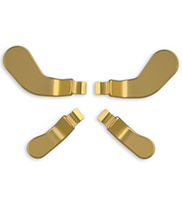 Silver Metal Stainless Steel Paddles