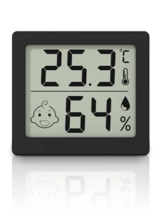 3.1’’ Large-screen Ultra-thin Thermometer and Hygrometer