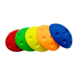 Baoblaze 5 Pieces Balance Stepping Stones Balance River Stones Children Diameter 20cm Nonslip Kids Balance Training Toy Balance Blocks