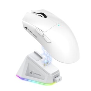 ATTACK SHARK X11 Gaming Mouse with Magnetic Charging Dock
