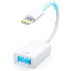 Lightning to USB Camera Adapter for iPhone/iPad
