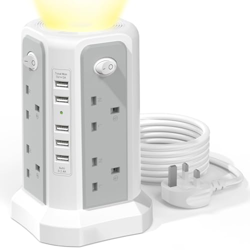 Tower Extension Lead 3M and Night Light