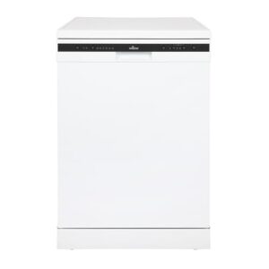 Willow WDW1260W 60cm Freestanding Dishwasher with Half Load Function