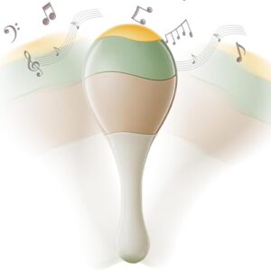 WJnflQN Hand Rattle Toy - Hand Grasping Toy | Children Rattle Soothing Toys Visual Tracking Exercise Educational Toy for Early Educatio