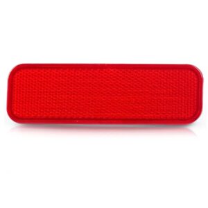 ROBUST Car Rear Bumper Red Reflector Left Passenger for Ford Transit Mk8 1778456 2014 Onwards