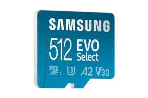 Samsung EVO Select (2024) microSD card + SD adapter