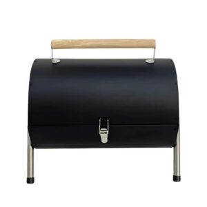 BillyOh Baltimore Portable Charcoal Barrel BBQ | Foldable | Heat Resistsant Handle | Non Slip Fee