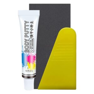 Nybhyjka Car Scratch Filler Putty Car Body Filler Repair Kit Synthetic Resin Car Paint Filler Quick Dry Automotive Paint Chip Repair Filler Kits For Deep Scratches And Dents Within 2mm