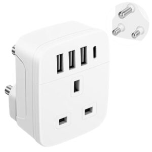 UK to South Africa Plug Adapter